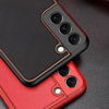 Dux Ducis Yolo elegante Hülle aus ökologischem Leder für Samsung Galaxy S22+ (S22 Plus) orange