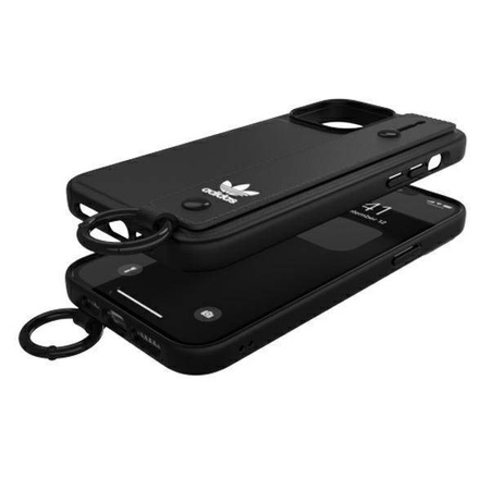 Adidas OR Hand Strap Case iPhone 13 Pro Max 6,7" schwarz/schwarz 47139