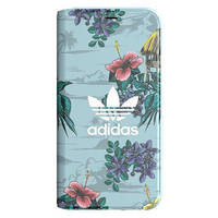 Adidas Booklet Case Floral iPhone X/XS szary/grey 30927