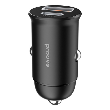 Proove Ładowarka Samochodowa Tiny Power Pro 65W (Type-C + USB) czarna