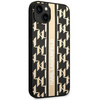 Oryginalne Etui IPHONE 14 PLUS Karl Lagerfeld Hardcase Monogram Stripe (KLHCP14MPGKLSKW) brązowe