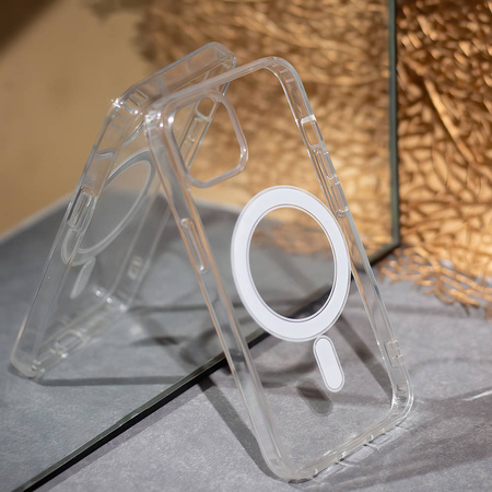 Nakładka Anti Shock 1,5 mm MagSafe  do iPhone 14 6,1" transparentna