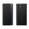 New Sleep Case Cover with Flip and Stand for Samsung Galaxy S25 Edge - Black