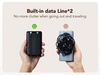 Bateria zewnętrzna (Powerbank) VEGER C11 BEST - 10 000mAh LCD z kablem Typ C + Apple Lightning 8-pin QC3.0 PD 22,5W (W1170)