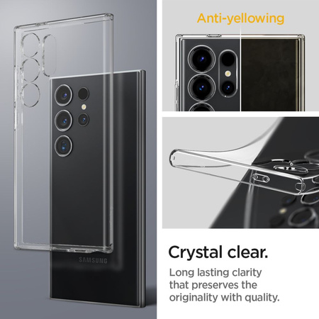 Spigen Liquid Crystal case for Samsung Galaxy S24 Ultra - transparent
