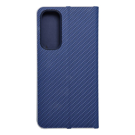Kabura LUNA Book Carbon do SAMSUNG A55 5G niebieski