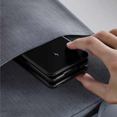 Allity ładowarka bezprzewodowa AWC-230-22WMS 22,5W grafitowa 3w1