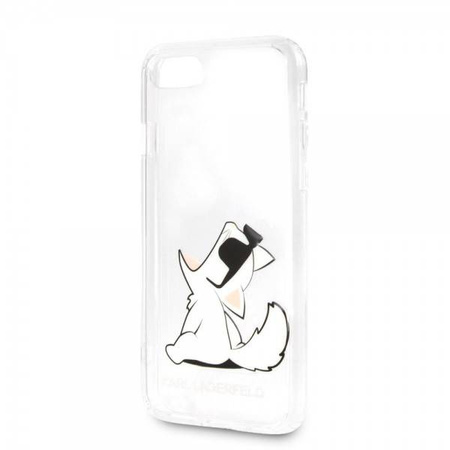 Karl Lagerfeld Choupette Fun Sunglasses - Etui iPhone SE 2020 / 8 / 7 (przezroczysty)