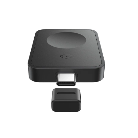 Baseus MagPro 2,5W magnetisches induktives Ladegerät für Apple Watch - Schwarz