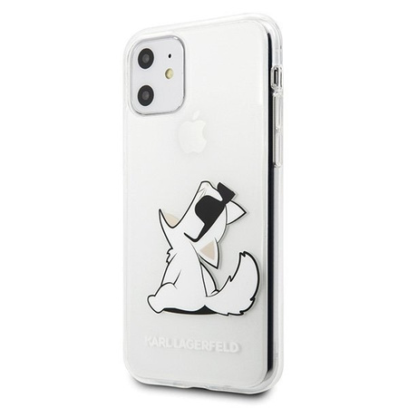 Karl Lagerfeld Choupette Fun Sunglasses - Etui iPhone 11 (przezroczysty)
