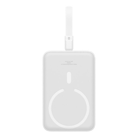 Powerbank magnetyczny Baseus Magnetic Mini 10000mAh 20W MagSafe (biały)