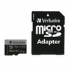 Verbatim Karta microSD 64GB + adapter Pro U3 czarny/black 47042