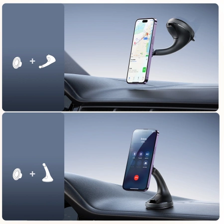 Joyroom JR-ZS406 magnetische Autohalterung für Windschutzscheibe/Cockpit – Schwarz