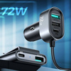 JOYROOM JR-CL05 5-PORT USB CAR CHARGER 72W BLACK