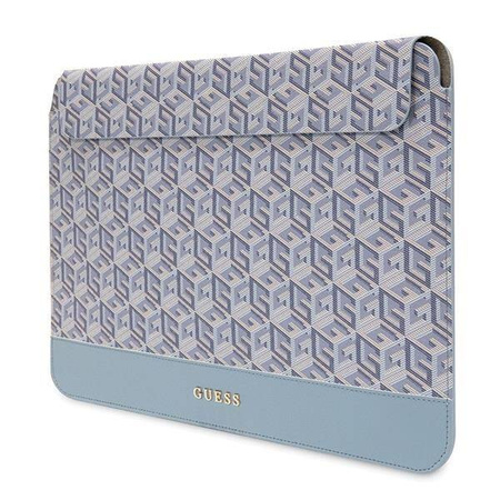 Oryginalne Etui LAPTOP 14" Guess Sleeve GCube Stripes (GUCS14HGCFSEB) niebieskie