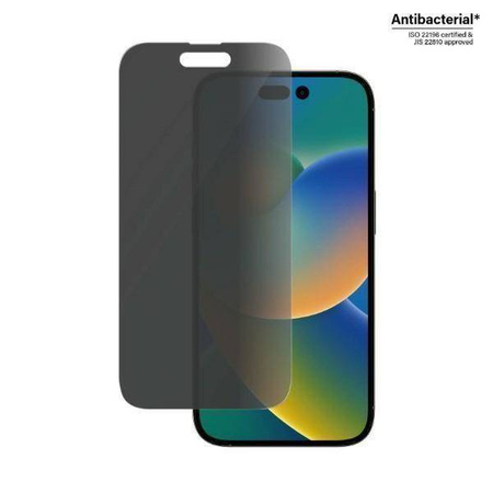 Gehärtetes Glas IPHONE 14 PRO PanzerGlass Classic Fit Screen Protection Antibacterial (P2768)