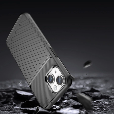 Thunder Case iPhone 14 Plus gepanzerte Hülle schwarz