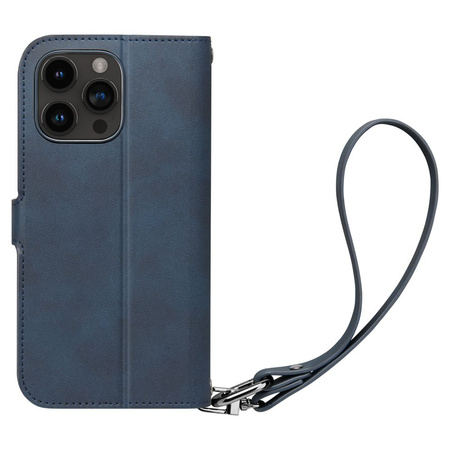 Spigen Wallet S Pro Hülle für iPhone 15 Pro – Marineblau