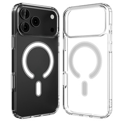 Etui Mercury Jelhard MagSafe do iPhone 17 Pro Max przezroczysty