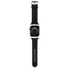 Strap for APPLE WATCH 4 / 5 / 6 / 7 / 8 / SE (38 / 40 / 41 MM) Karl Lagerfeld Strap 3D Rubber Karl Head (KLAWMSLKNK) black