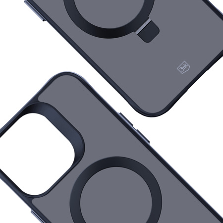 3MK Smoke Case iPhone 16 Pro Magsafe & Stand