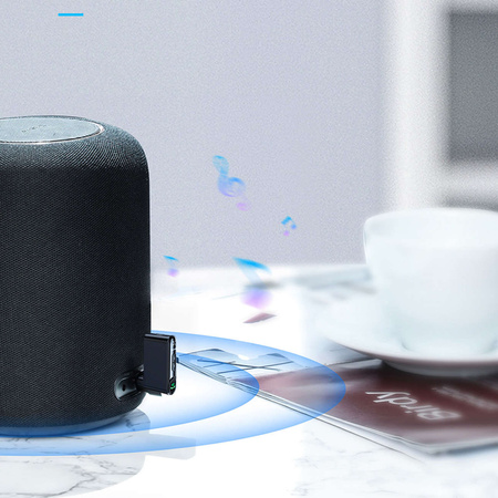 Bluetooth AUX transmitter Baseus BSBA-02 (Overseas Edition) - black