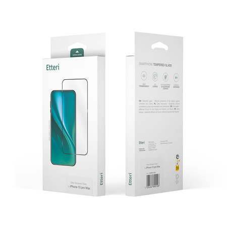 Etteri szkło hartowane 9D do iPhone 17 Air