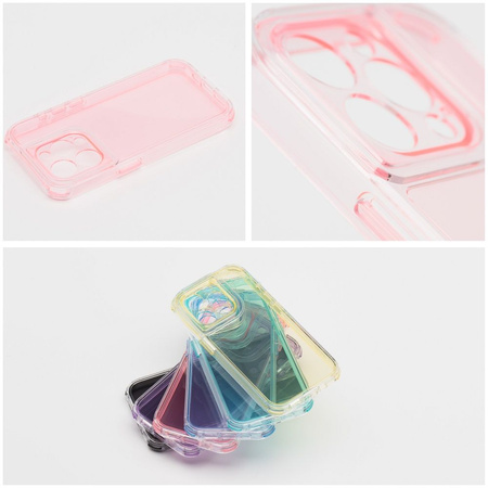 Futerał MATRIX CLEAR do IPHONE 17 Pro Max pudrowy róż