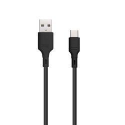 BLUE STAR kabel 3A USB A do Typ C DC-001AC3.0 1 m czarny