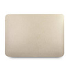 Guess Sleeve GUCS13PUSASLG 13" złoty /gold Saffiano Script