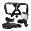 Zestaw / uchwyt selfie z pilotem na bluetooth tripod do transmisji na żywo z lampą LED, mikrofonem, pilotem TL-49T