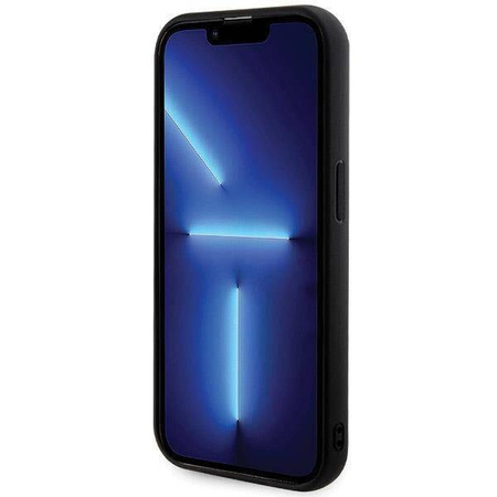 Guess nakładka do iPhone 13 Pro Max 6,7&quot; GUHCP13XPSFDGSK HC SEQUIN SCRIPT METAL czarna