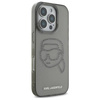 Oryginalne Etui IPHONE 16 PRO MAX Karl Lagerfeld Hardcase IML Rhinestones Karl Head (KLHCP16XHKHDCELK) czarne