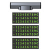 Baseus Square Bar Temporary Parking Number Plate black (CNFT000001)