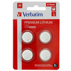 Verbatim Bateria litowa CR2032 3V 4szt 49533