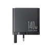 GaN-Ladegerät UK Joyroom JR-TCG05UK 140 W 3x USB-C USB-A + USB-C / USB-C-Kabel 240 W 1,2 m
