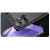 Carbon Case case for Realme 10 Pro+ flexible silicone carbon cover black