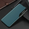 Eco Leather View Case booktype case schutzhülle aufklappbare hülle Samsung Galaxy A72 4G grün