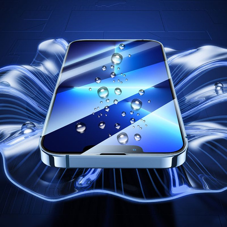 HOCO szkło hartowane HD 5D Guardian shield (SET 10in1) - do iPhone 13 Pro Max / 14 Plus czarny (G14)