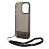 Guess GUHCP14LHGCOHK iPhone 14 Pro 6.1 &quot;black / black hardcase Translucent Pearl Strap
