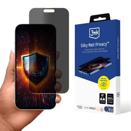 Apple iPhone 17 Pro - 3mk Silky Matt Privacy