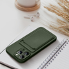 Futerał CARD CASE do IPHONE 15 PRO MAX zielony