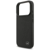 Mercedes Leder Large Laurel Leave MagSafe Case für iPhone 17 Pro - Schwarz