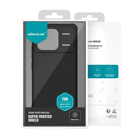 Case XIAOMI REDMI K70 / K70 PRO / POCO F6 PRO Nillkin Super Shield Pro black