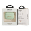 Guess GUAPLSCHSN AirPods Pro cover zielony/green Silicone Charm Heart Collection