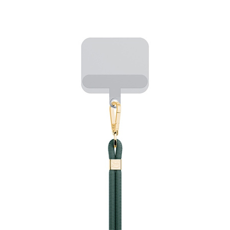 3MK EasyClip Dark Green (gold) smycz do telefonu