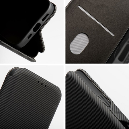 Kabura FOLIO Side Magnet do IPHONE 16 PRO MAX czarny