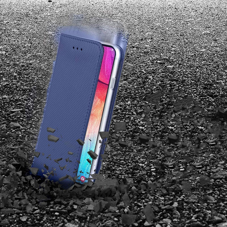 Etui XIAOMI REDMI NOTE 10 PRO portfel z klapką Flip Magnet granatowe