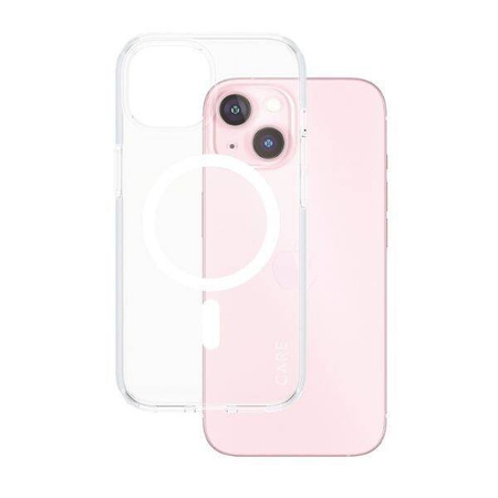 CARE by PanzerGlass Urban Combat Case MagSafe Hülle für iPhone 15 – weiß