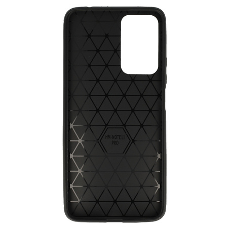 Back Case CARBON do XIAOMI REDMI NOTE 11 PRO PLUS 5G Czarny